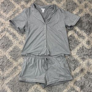 Forever 21 Heather Gray Women's Pajama Set